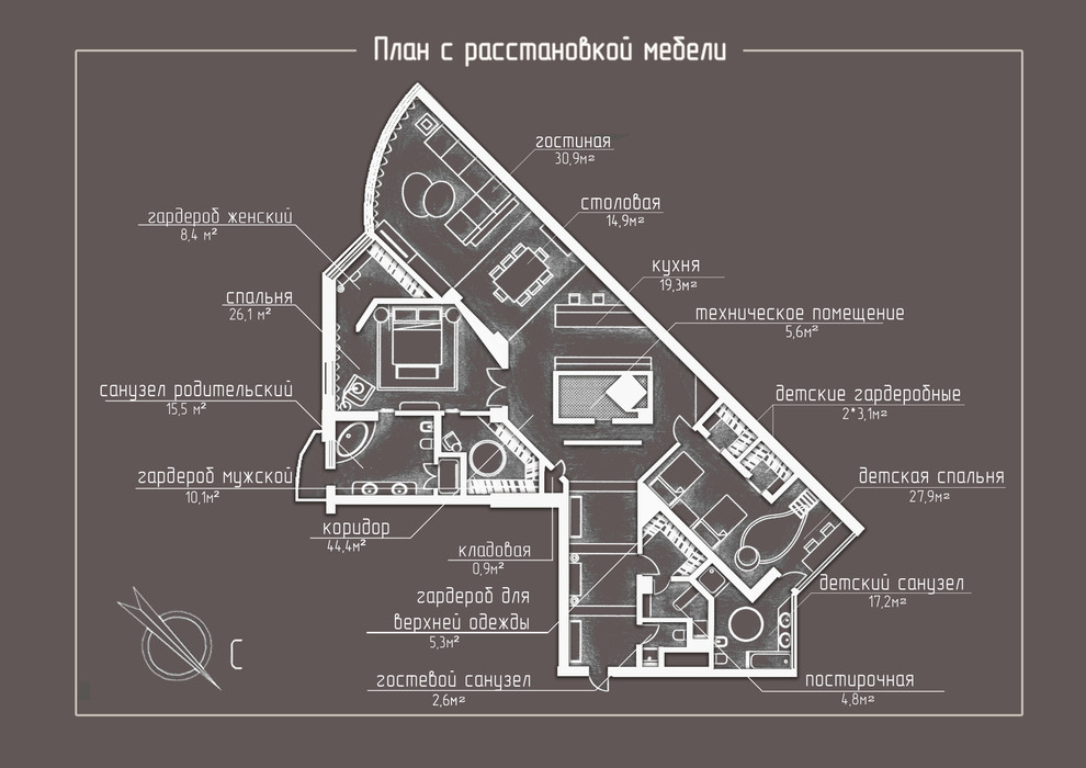 Квартира в Обкомовском доме