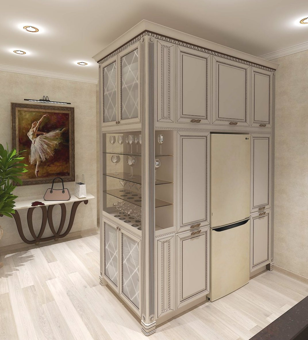 Колонки для техники и хранения