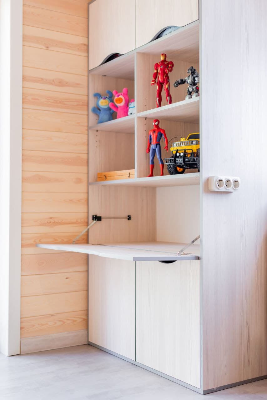 Детская комната с мебелью для двоих детей