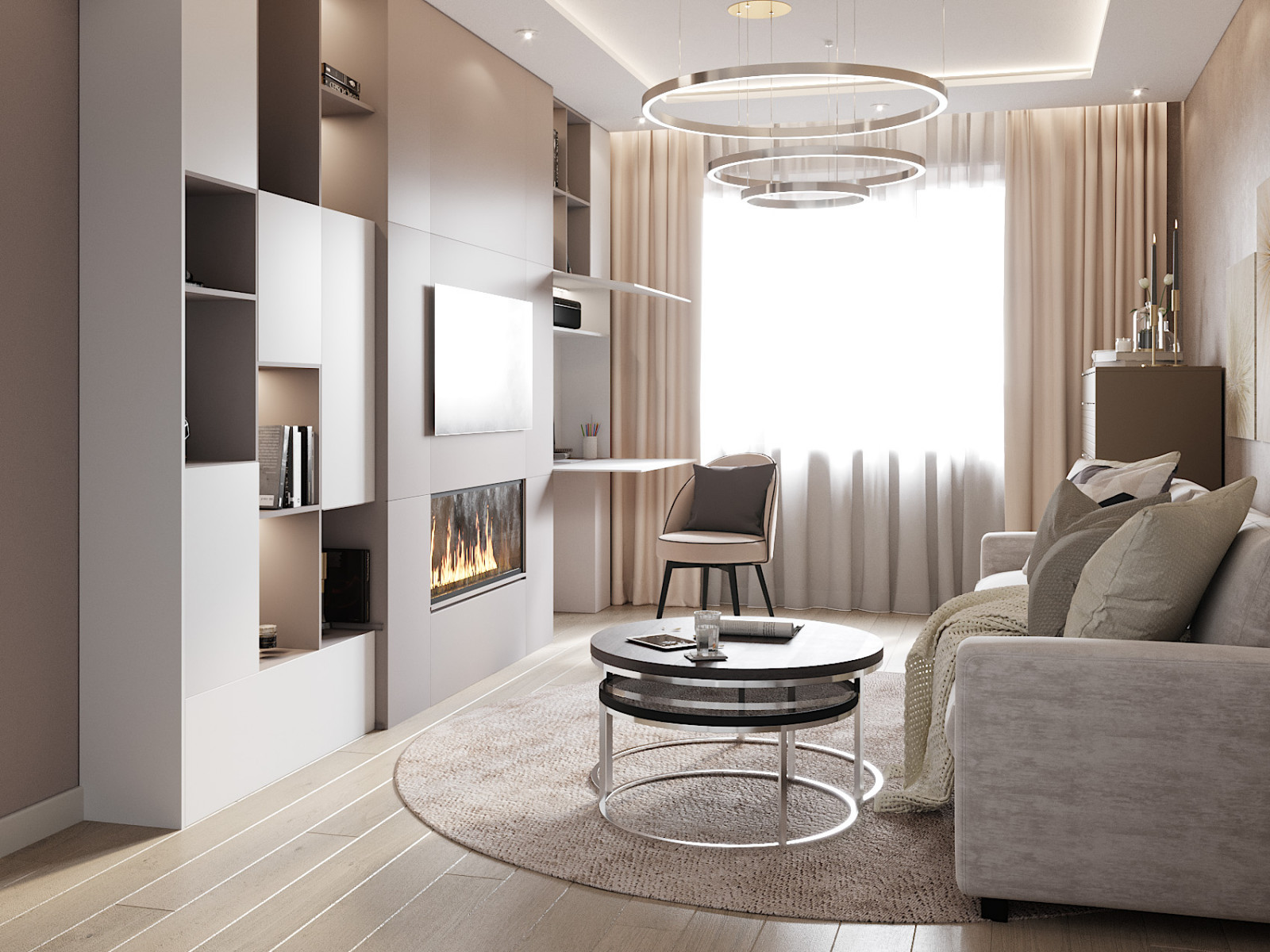 Valencia. Дизайн-проект квартиры, 58 кв.м