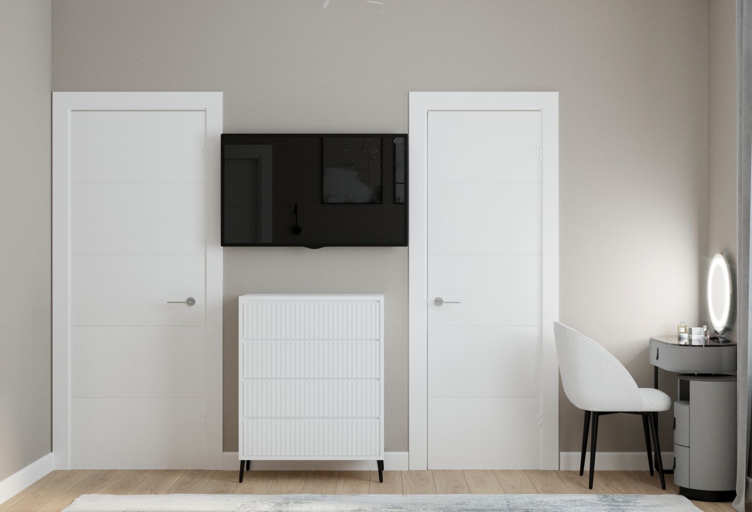 Трехкомнатная квартира в СПб, ЖК "Svetlana Park"