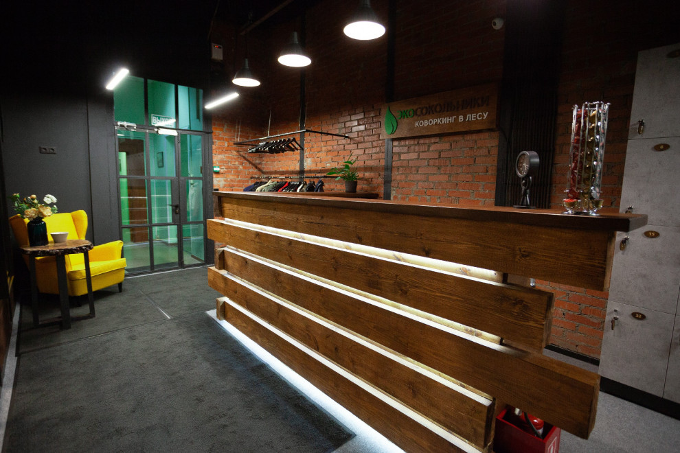 Обложка проекта: Эко Сокольники - Коворкинг в лесу