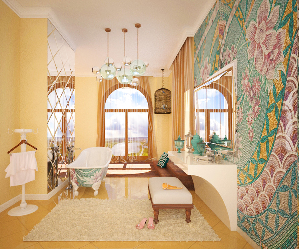 Обложка проекта: Дизайн двухэтажного пентхауза в ЖК "Алые паруса"