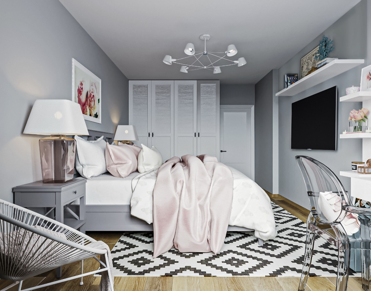 Дизайн проект входных зон и квартир с отделкой для компании "Лидер"