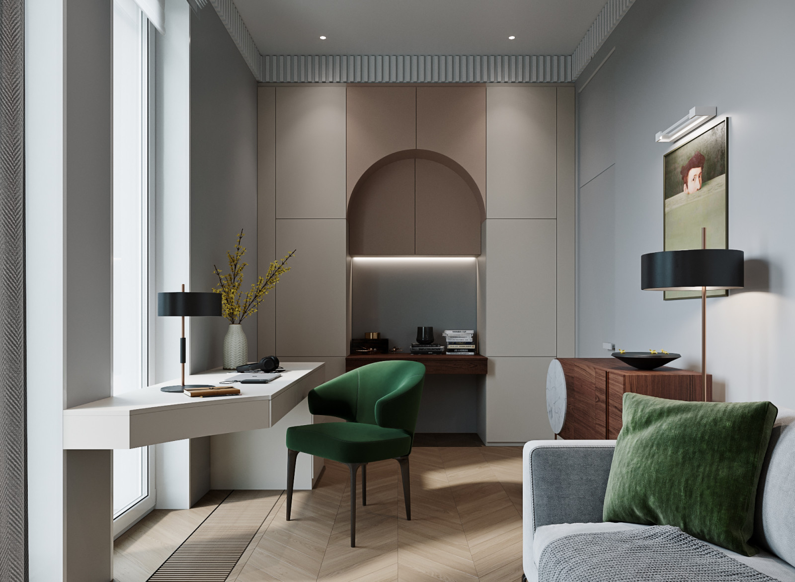 проект иньрерьера 185м2 Коляков С.С., Камнев М.В. 2020г.