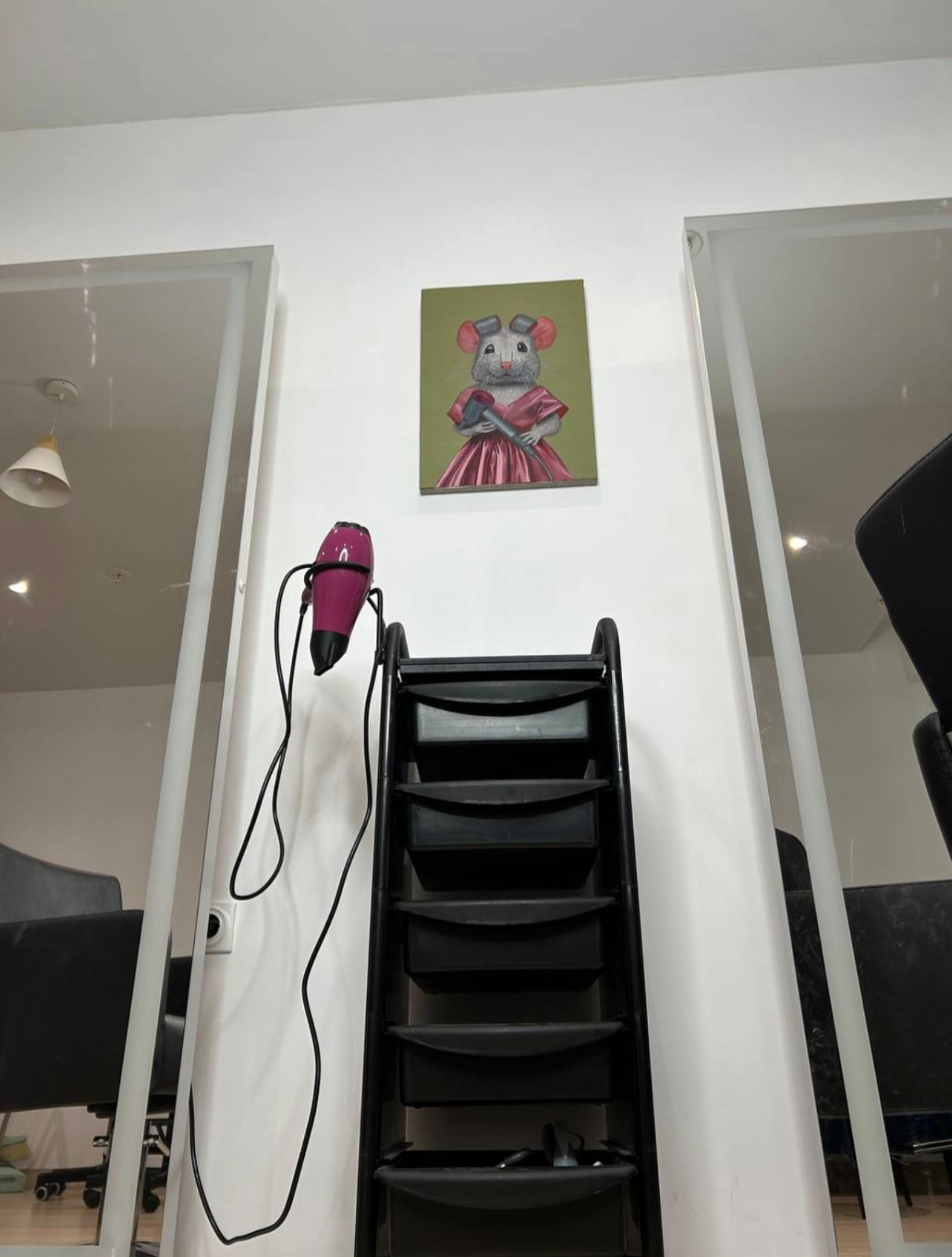 Обложка проекта: картина для парикмахерской Крысота