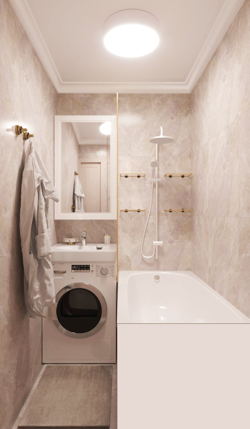 Обложка проекта: Квартира из старого жилого фонда в Сокольниках