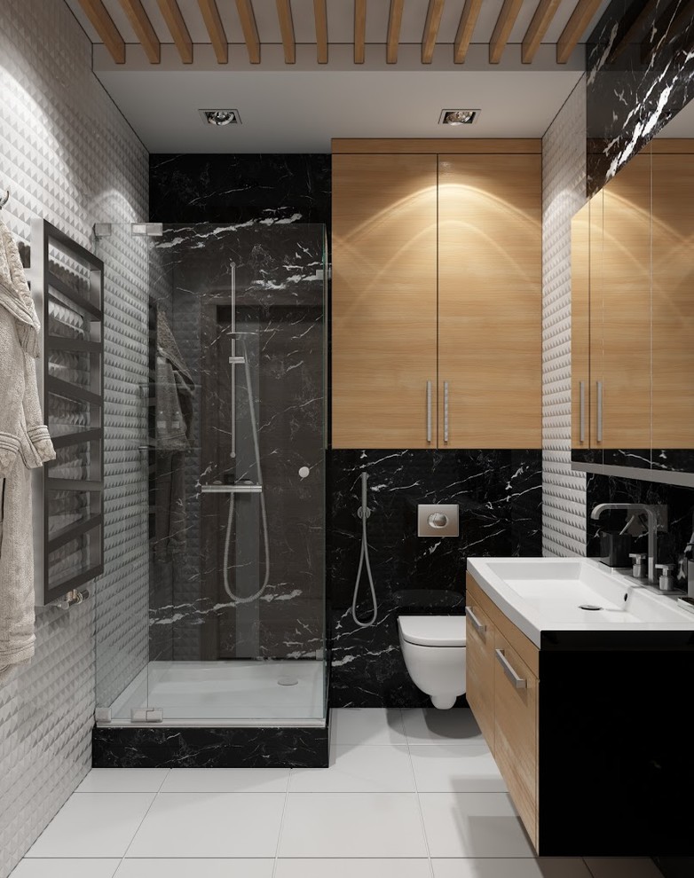 Дизайн-проект ванной комнаты от «Strekoza Design»