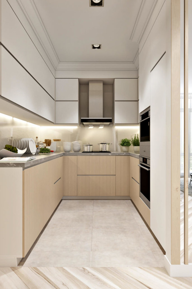 Красивый дизайн интерьера квартиры для молодой пары