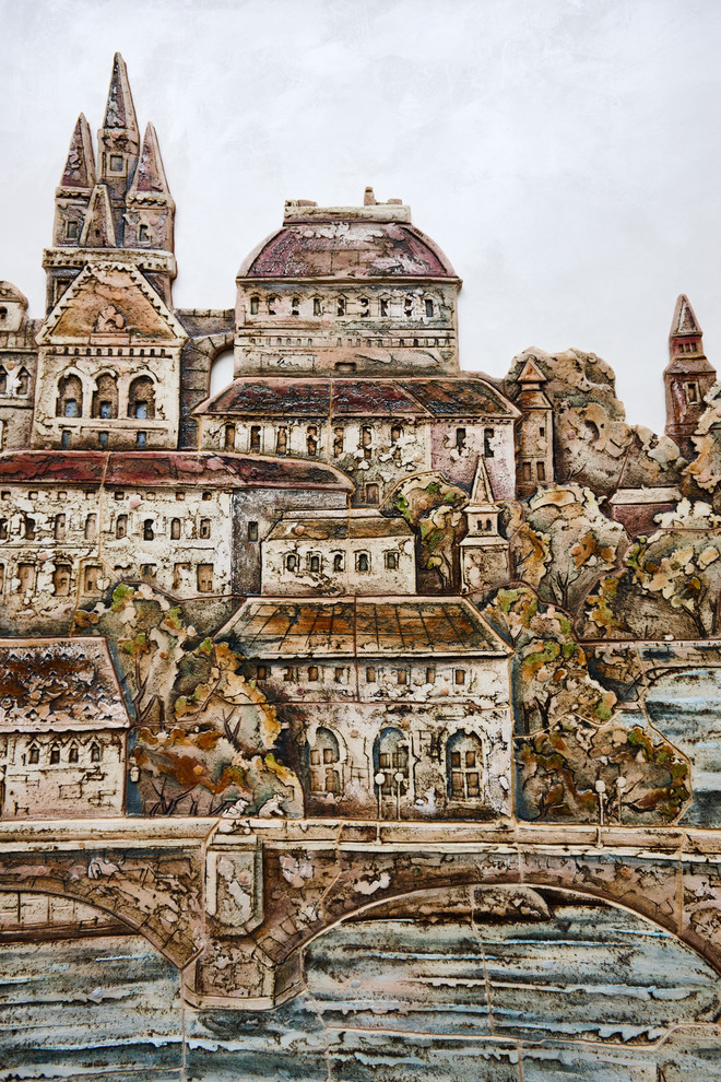 Декоративное панно "Прага"