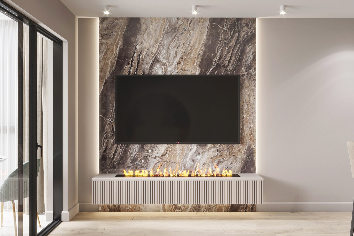 Проект квартиры 76 кв.м. 2022г.