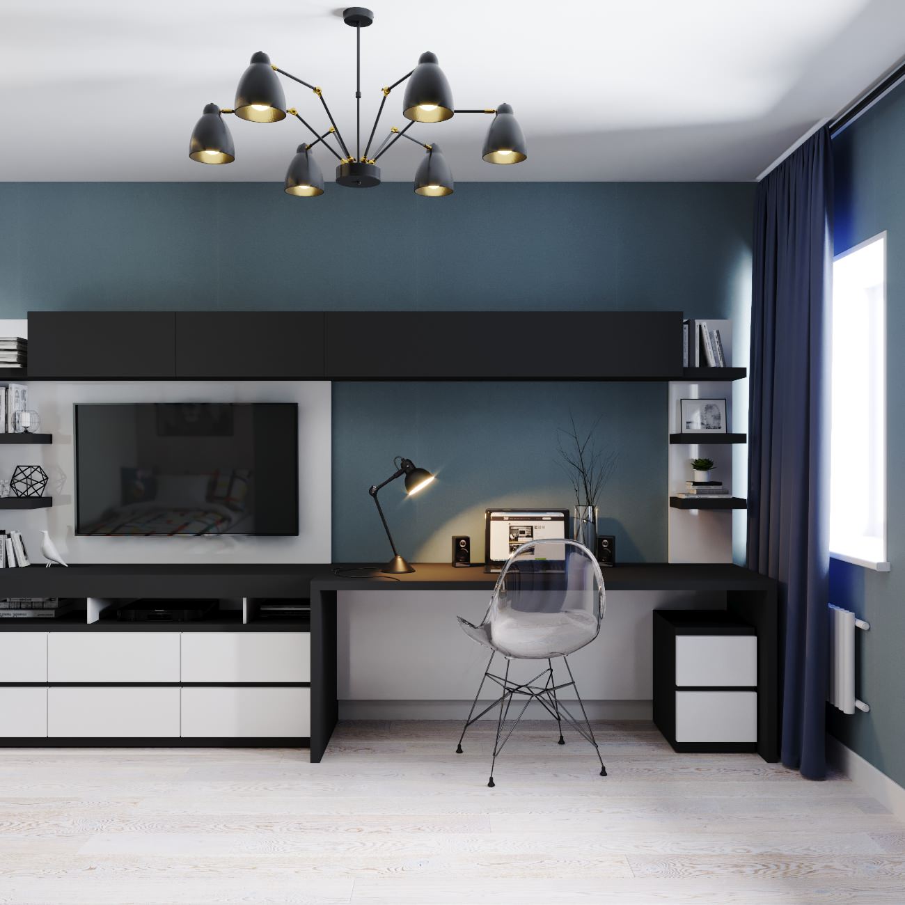 Проект двухкомнатной квартиры в Калининграде