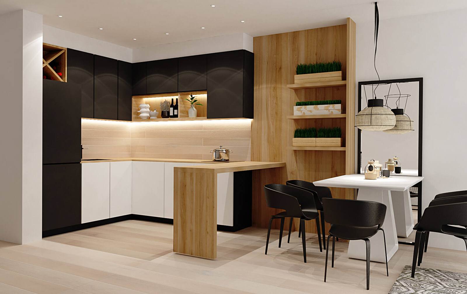 Обложка проекта: Дизайн-проект двухкомнатной квартиры