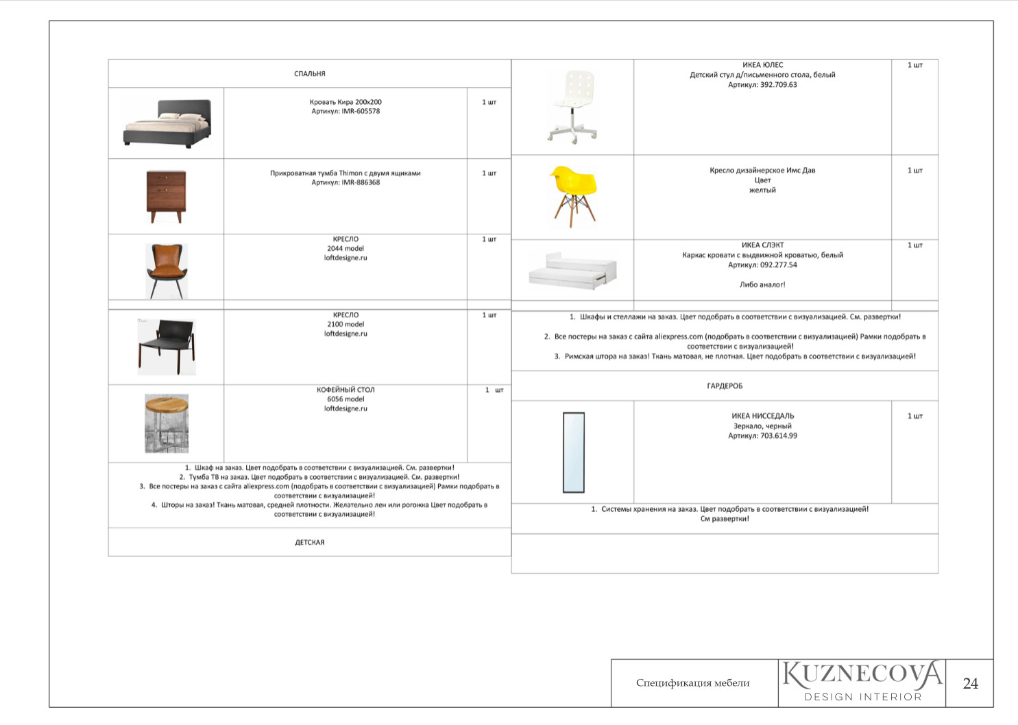 Дизайн проект квартиры 60 кв.м.