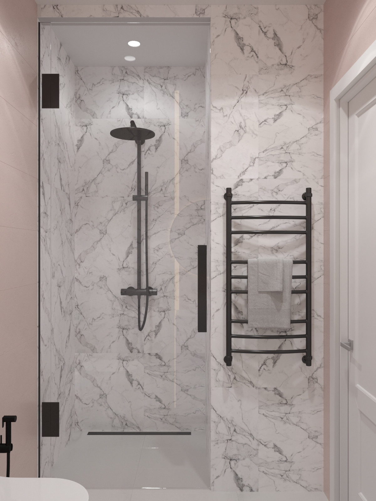 Обложка проекта: Визуализация ванной комнаты  . г. Москва, ЖК «Кварталы 21/19»