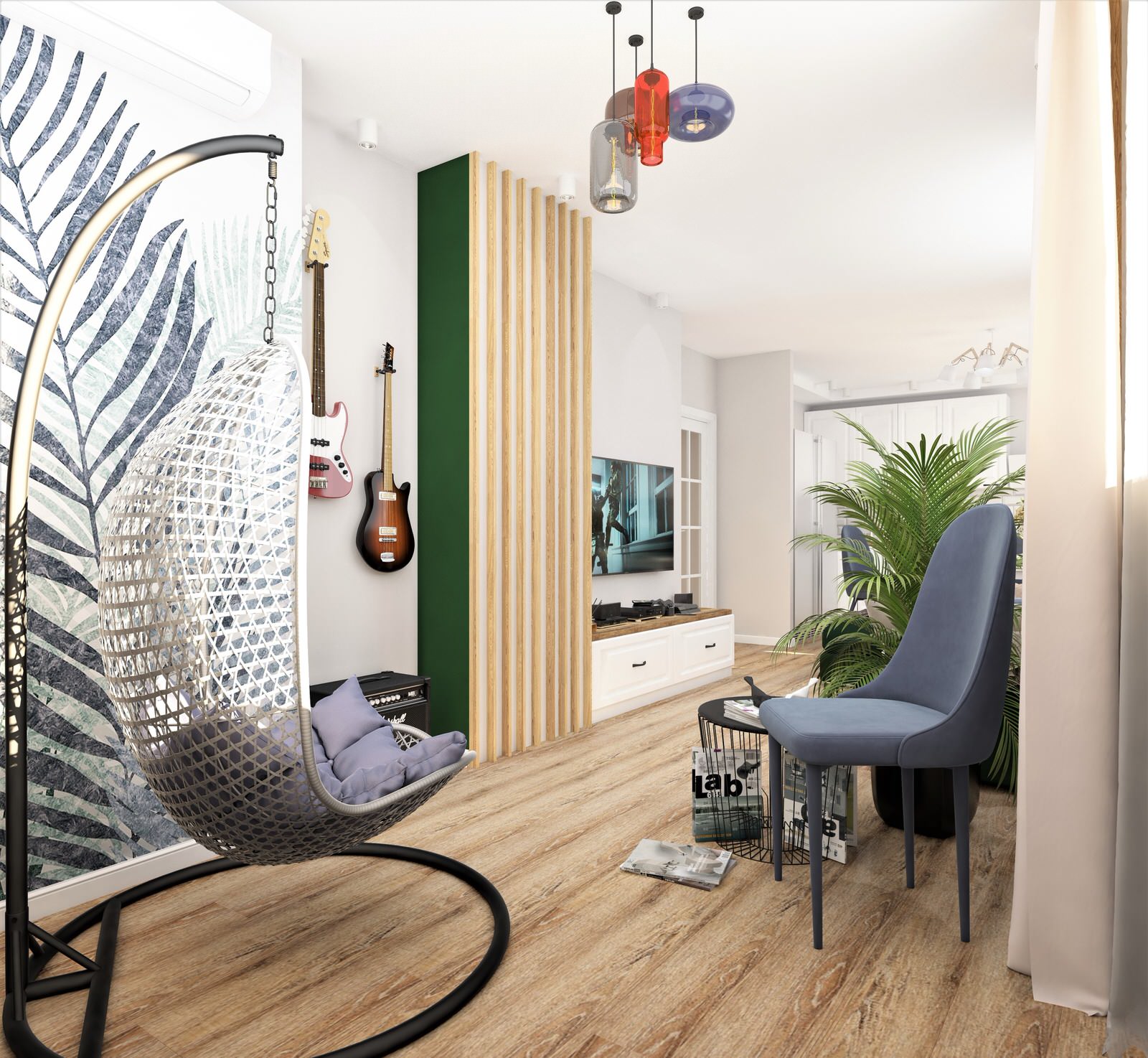 Дизайн интерьера для молодой пары с большими планами на будущее