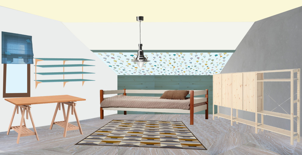 Проект интерьеров загородного дома в ЛО