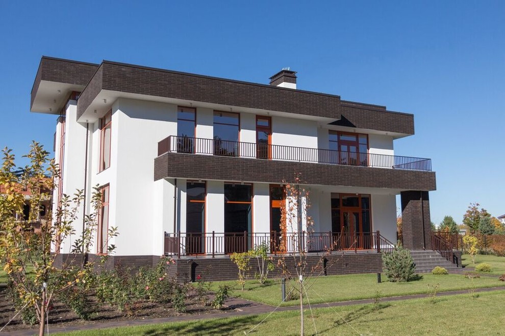 Обложка проекта: загородный дом в подмосковье