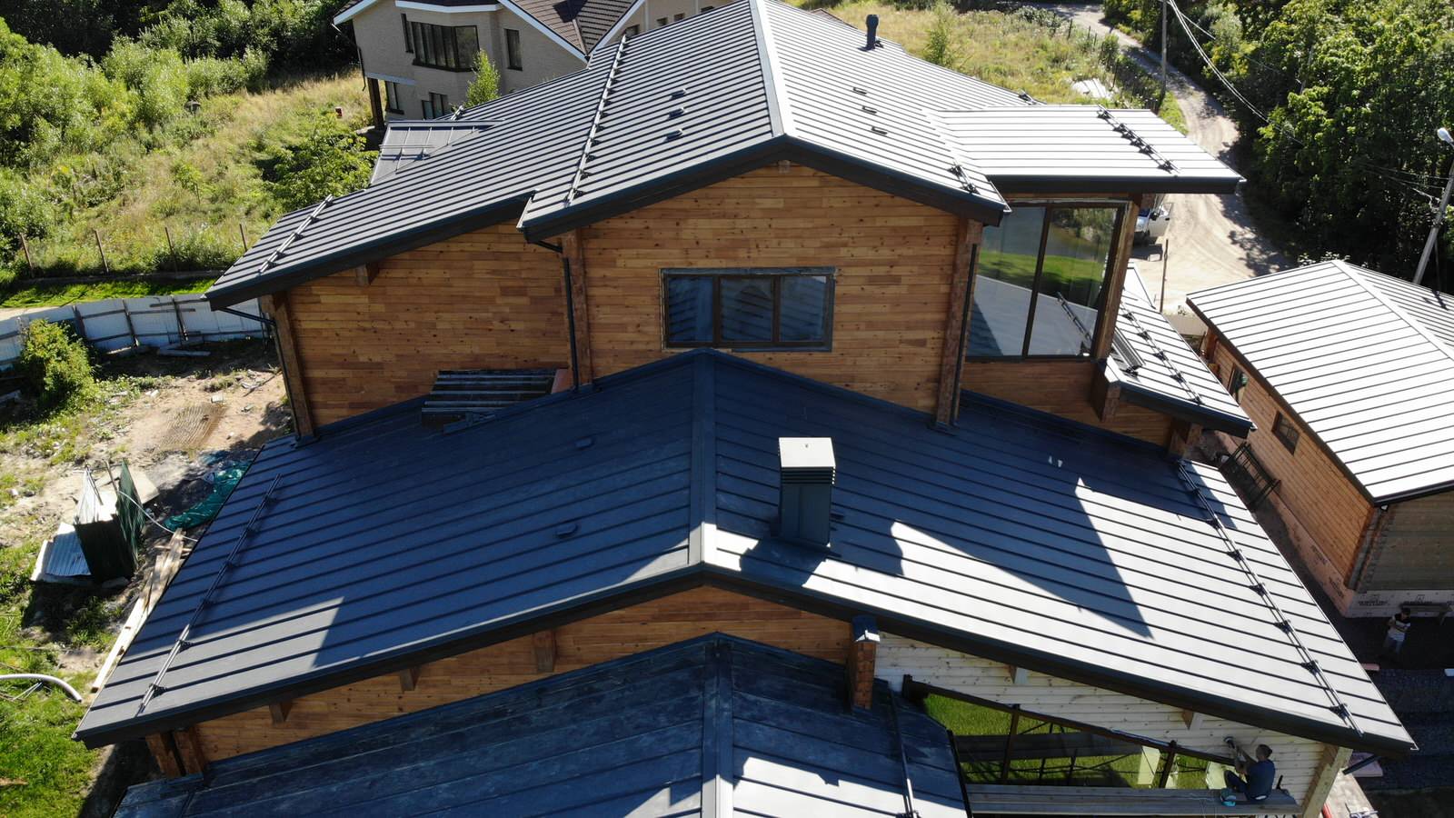 Обложка проекта: Монтаж фальцевой кровли/ Кликфальц