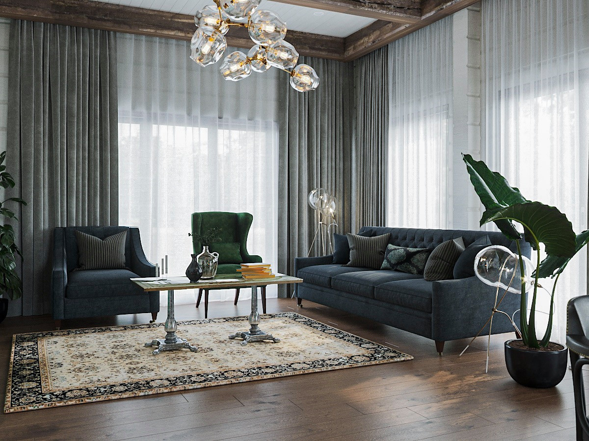 Загородный дом для молодой семьи