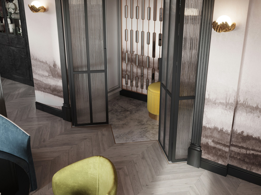 Обложка проекта: дизайн-проект квартиры в современном стиле