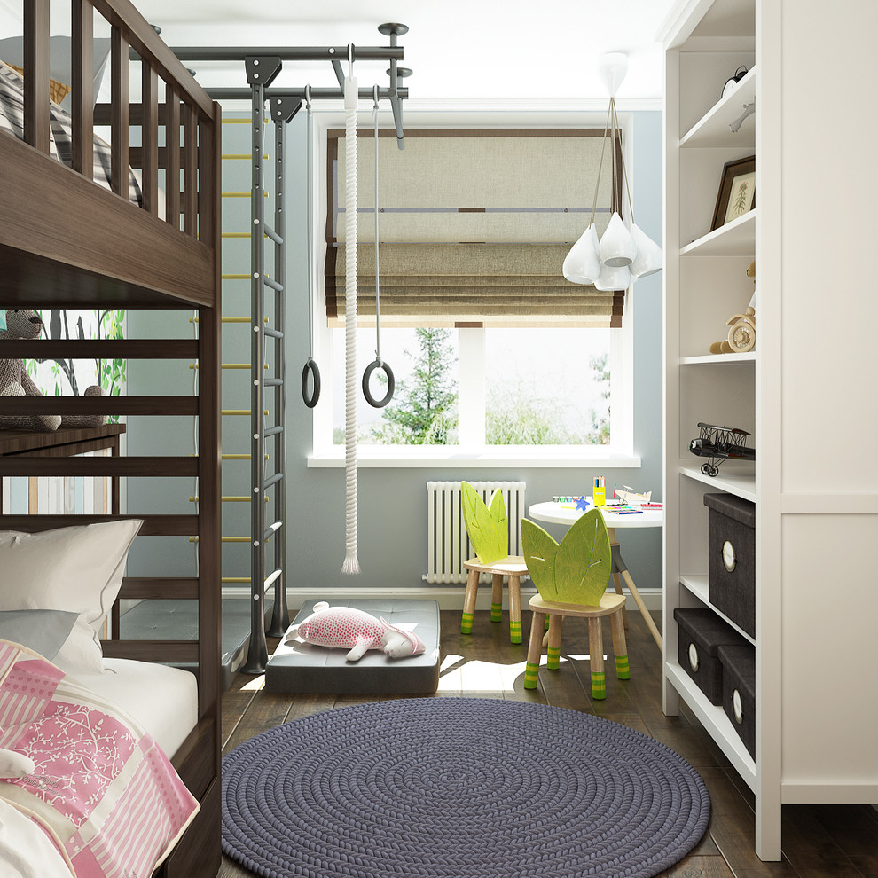 Детская комната для двух детей в г. Москва, метро проспект Вернадского