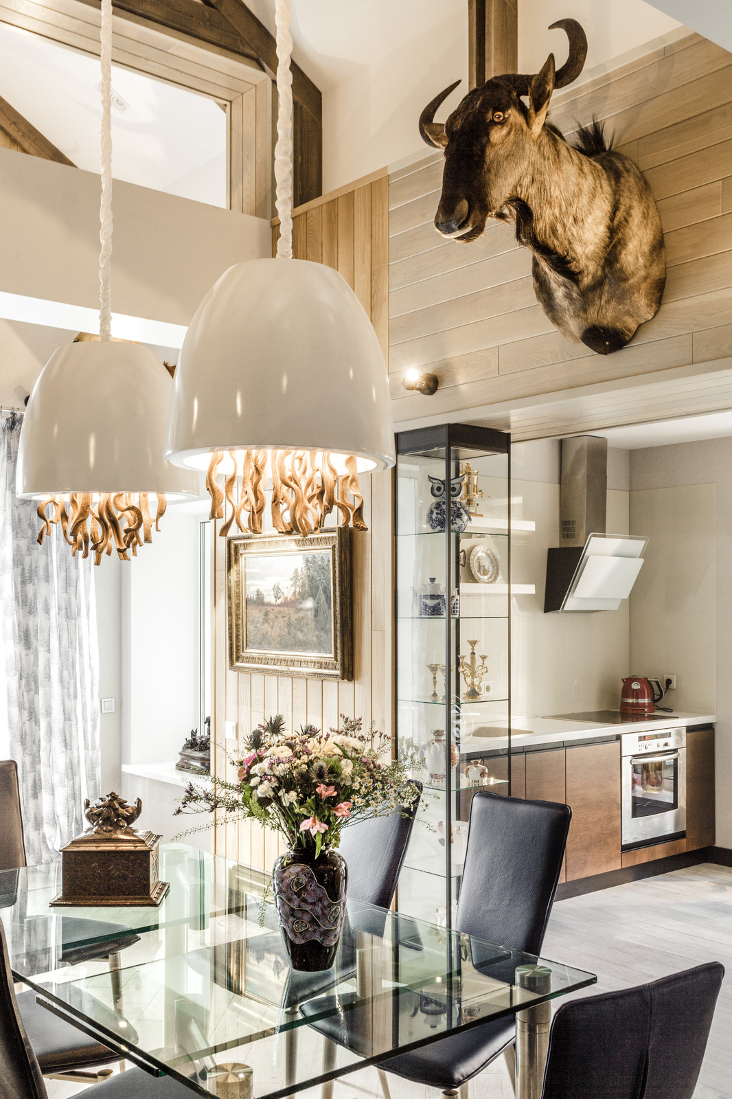 Дом охотника в современном стиле