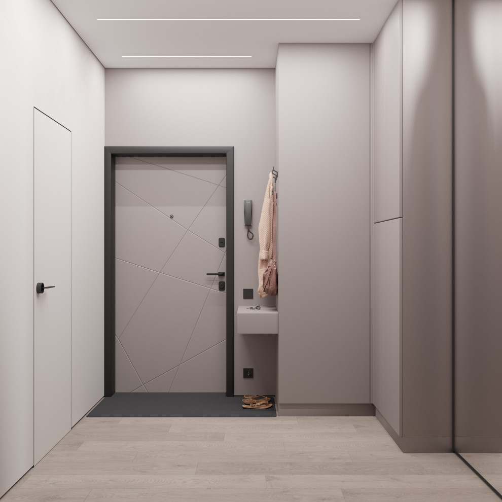 Обложка проекта: Стильная прихожая в маленькой квартире