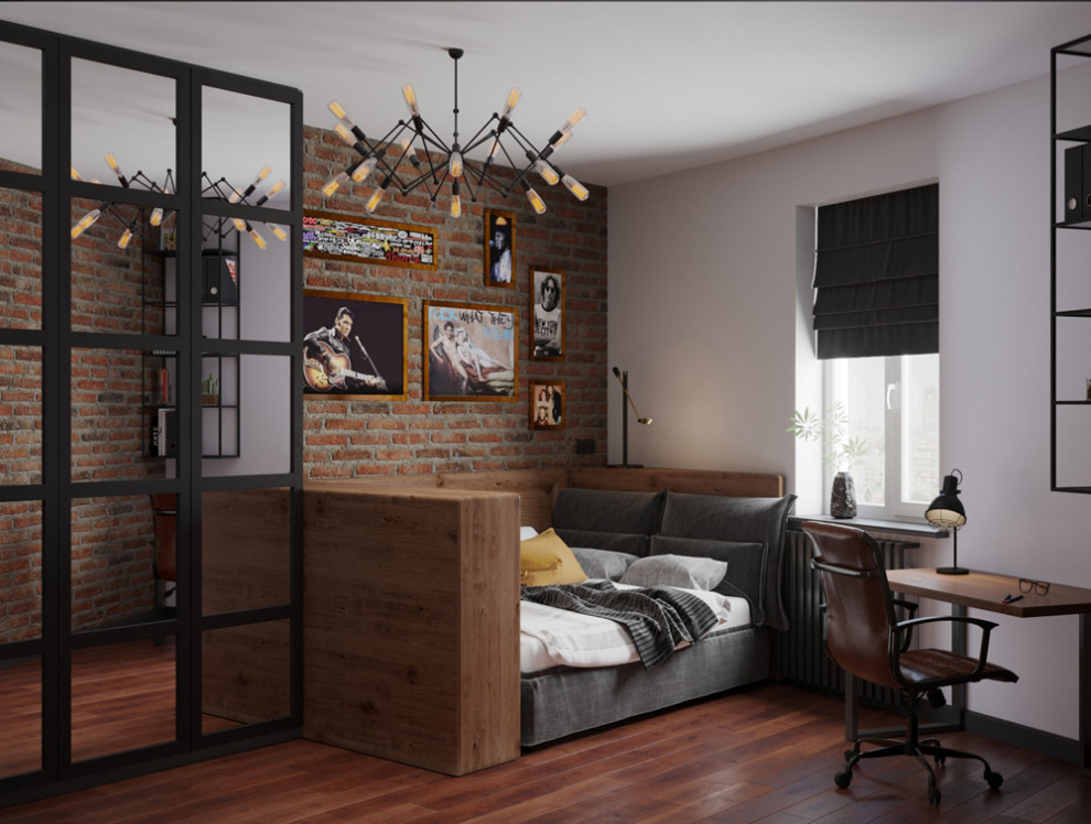 Обложка проекта: Комната для подростка в стиле лофт