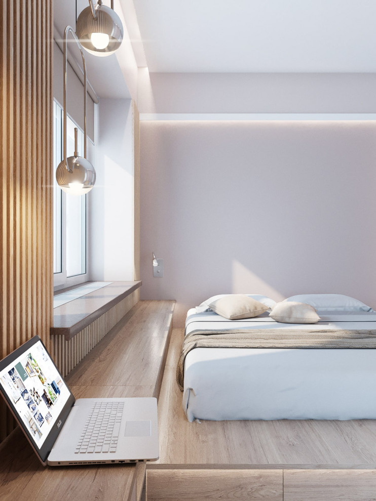 Спальня в стиле минимализм