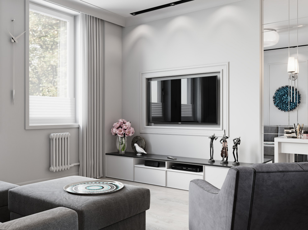 Контрастный белый