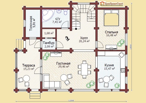 Проект дома № 48