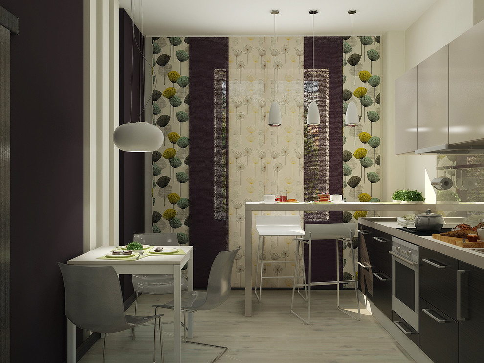 гостиная и кухня для девушки