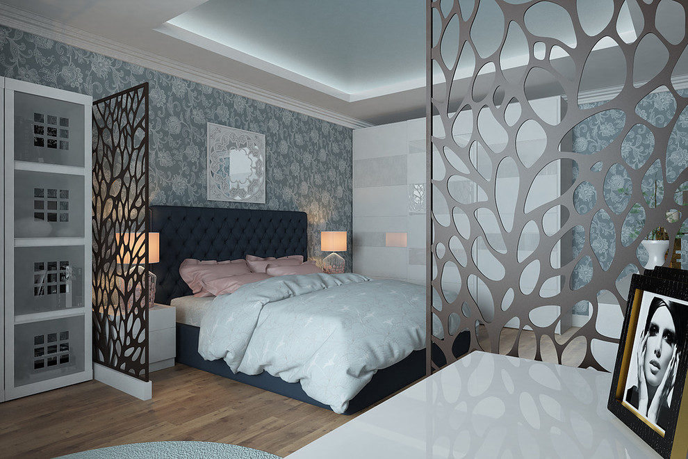 Квартира в современном стиле для девушки 25 лет в Москве