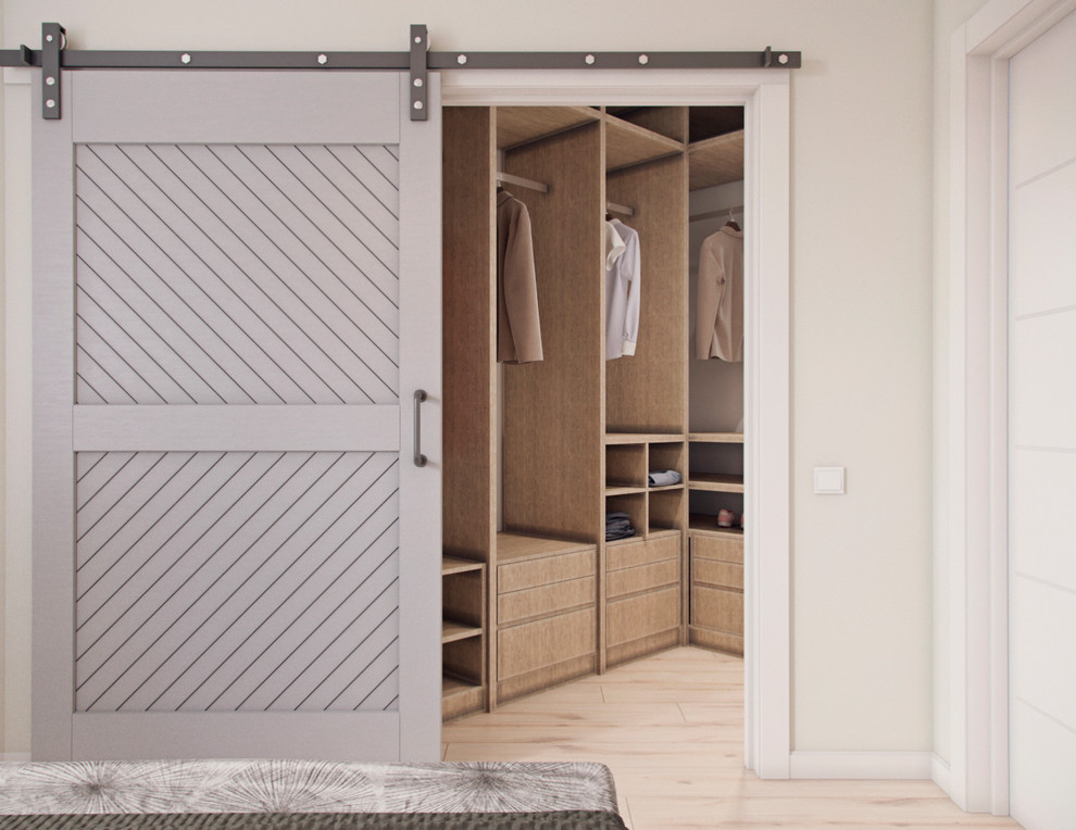 Квартира с элементами скандинавского стиля.