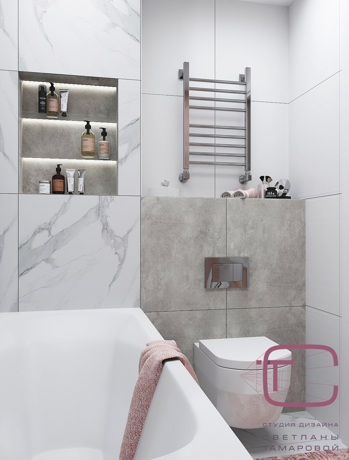 Дизайн интерьера квартиры по ул. Циолковского