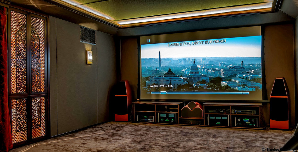 Домашний кинотеатр в ЖК "Золотой Квартет". Телепортация в иные миры