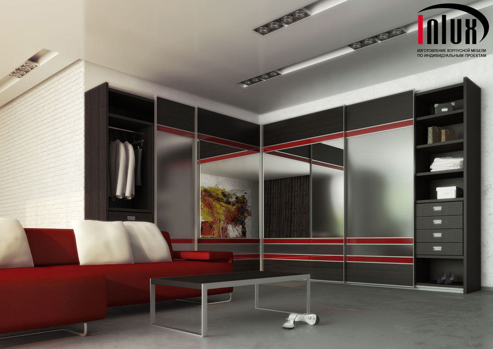 Шкафы-купе "СОФТ" (навесная система раздвижения дверей)