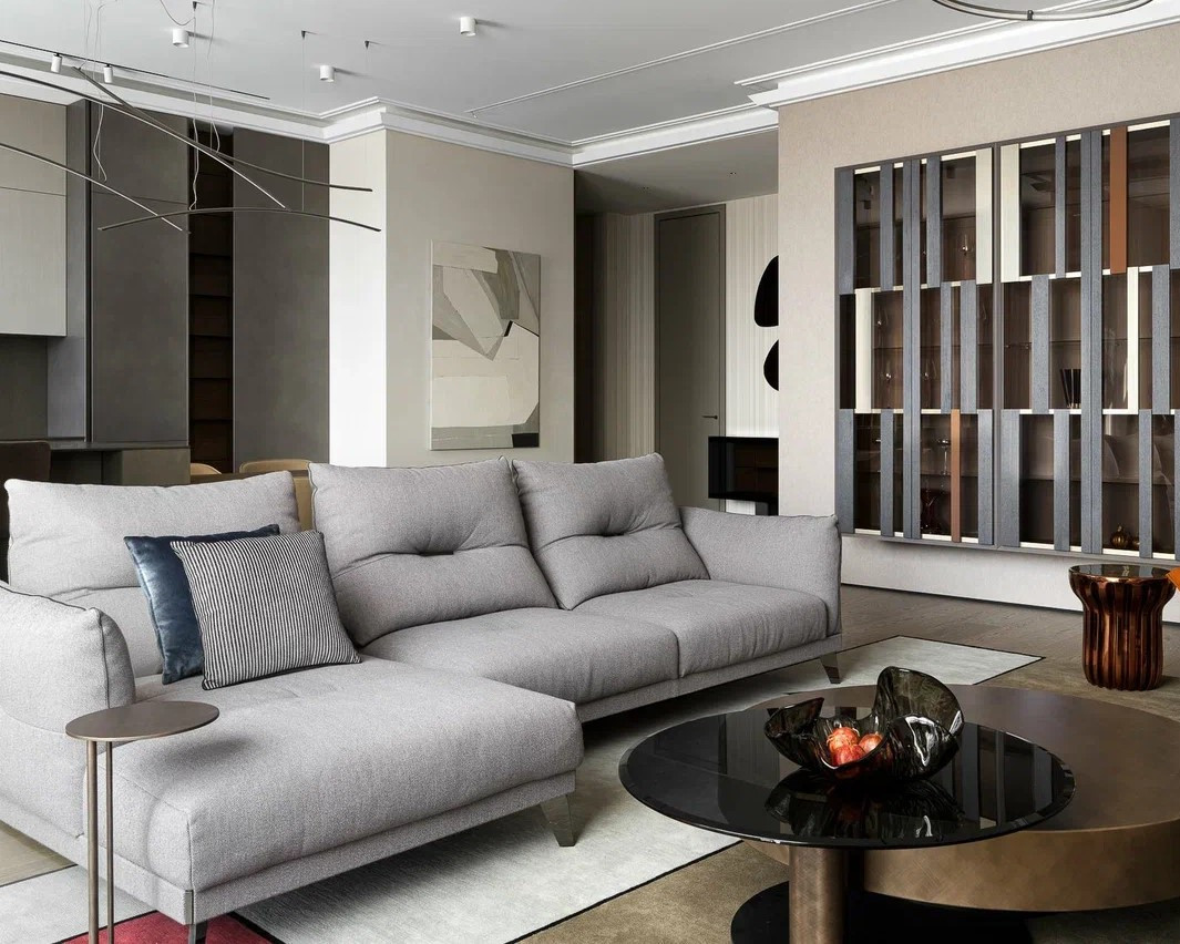 Обложка проекта: Реализация дизайн-проекта квартиры PR-103 в ЖК Ривьера