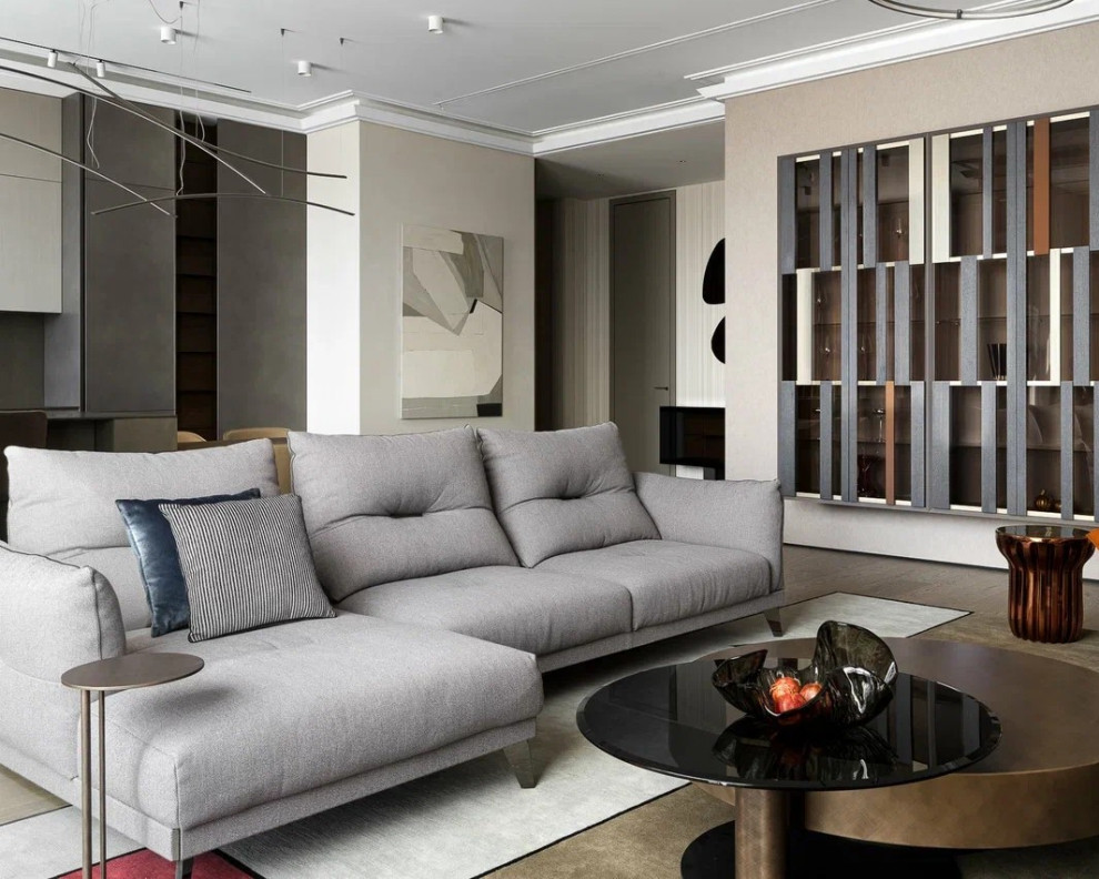 Обложка проекта: Реализация дизайн-проекта квартиры PR-103 в ЖК Ривьера