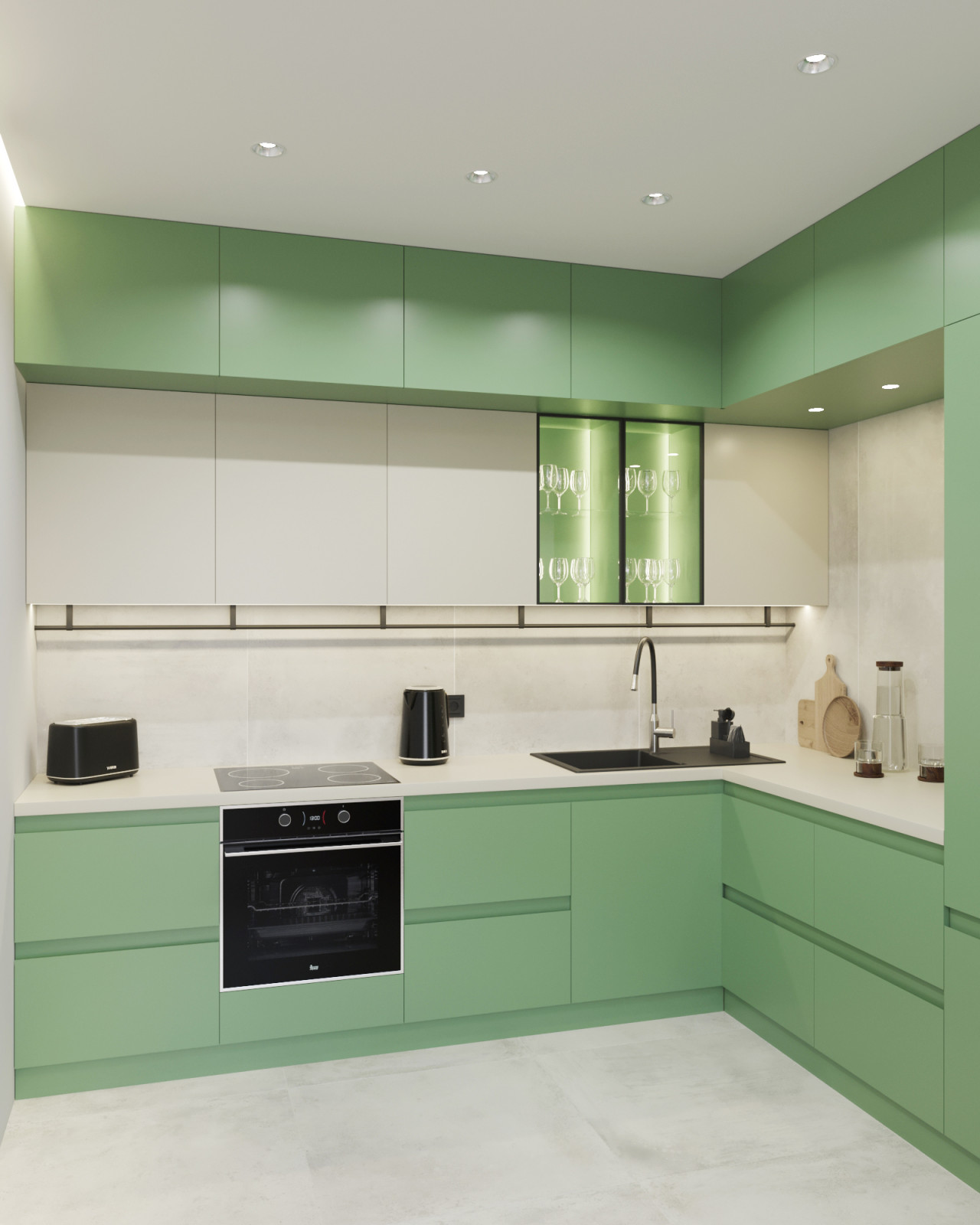 Кухня-столовая в г. Абакан