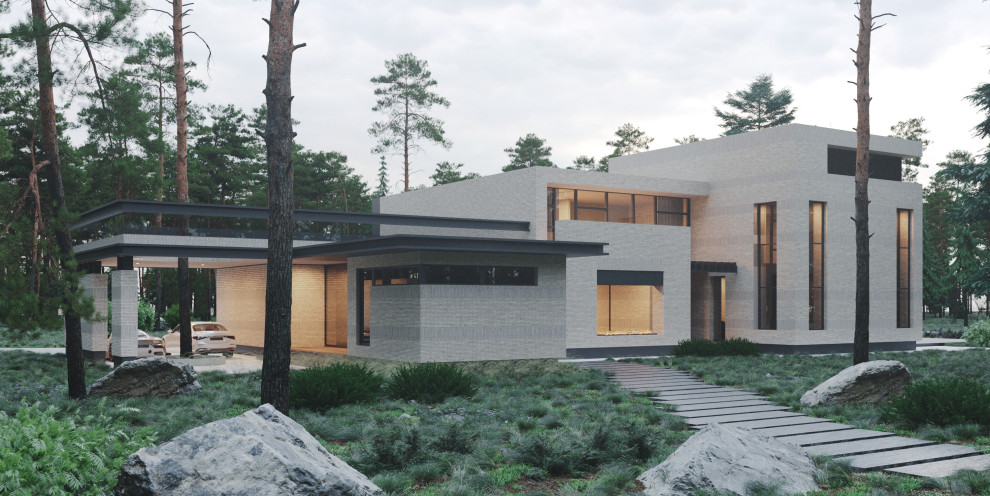 Дом с динамическим фасадом