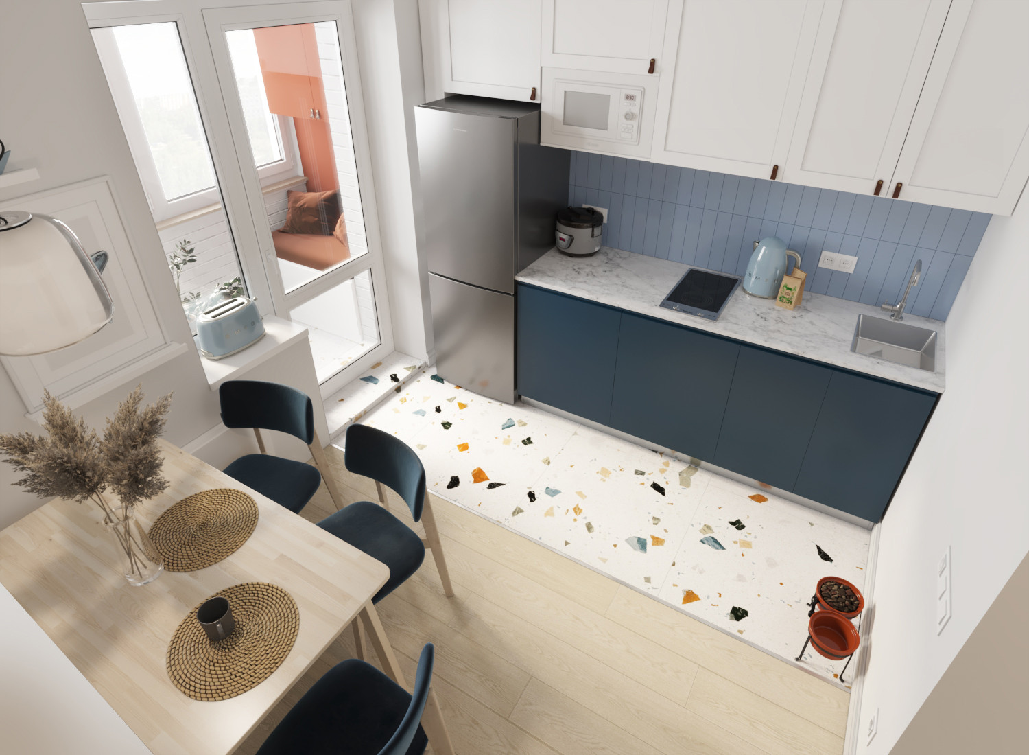 Квартира в Нижнем Новгороде для молодой семьи | Площадь:46 м2.