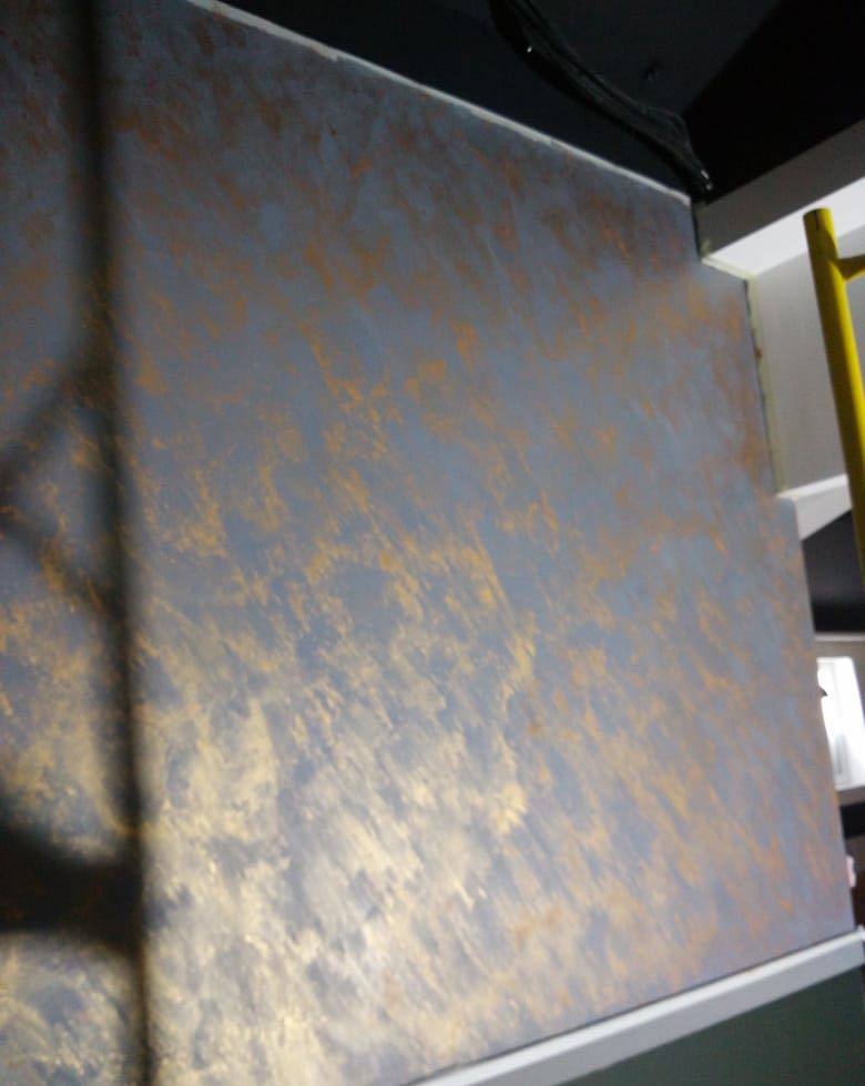 Декоративные краски и штукатурки в интерьере