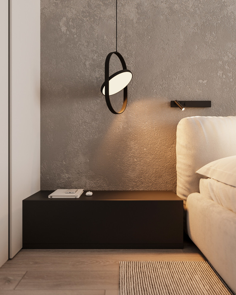 ЖК "Небо" современный интерьер в стиле минимализм 105 кв.м