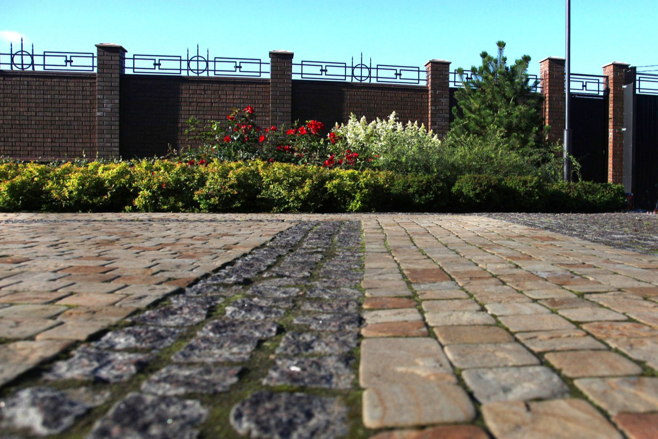 Мощение натуральным камнем