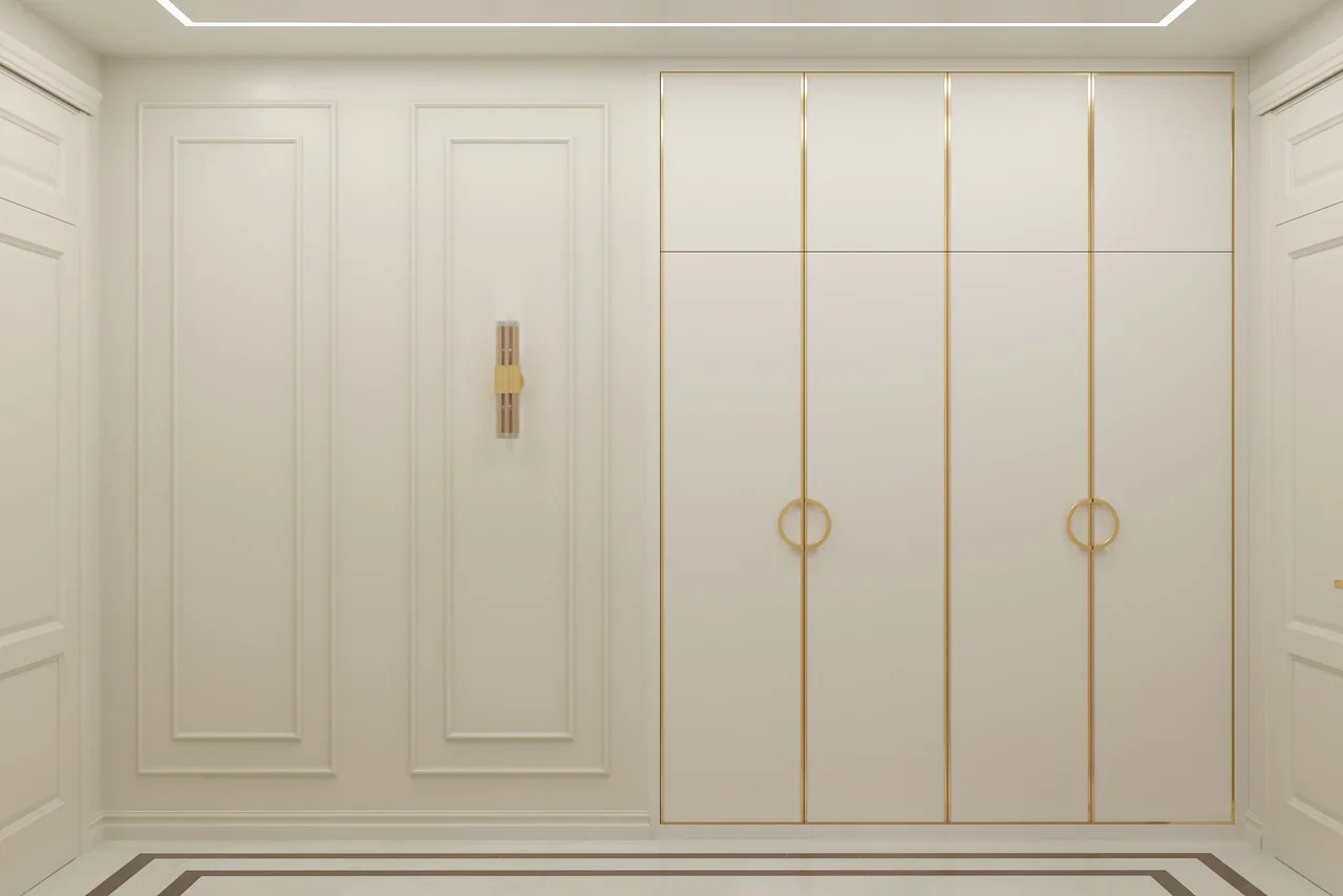 Частный дом, дизайн-проект неоклассика