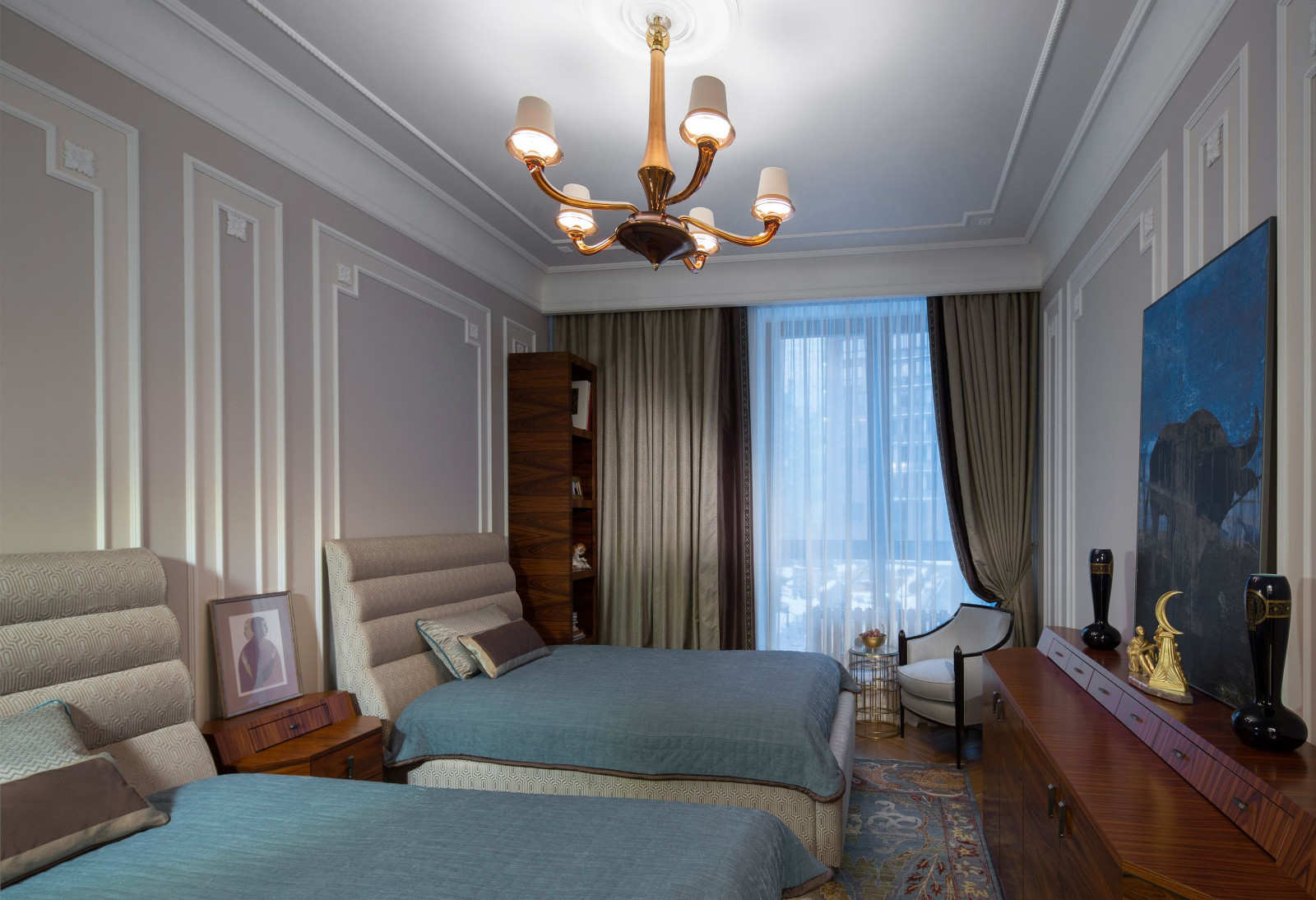 Квартира в неоклассике