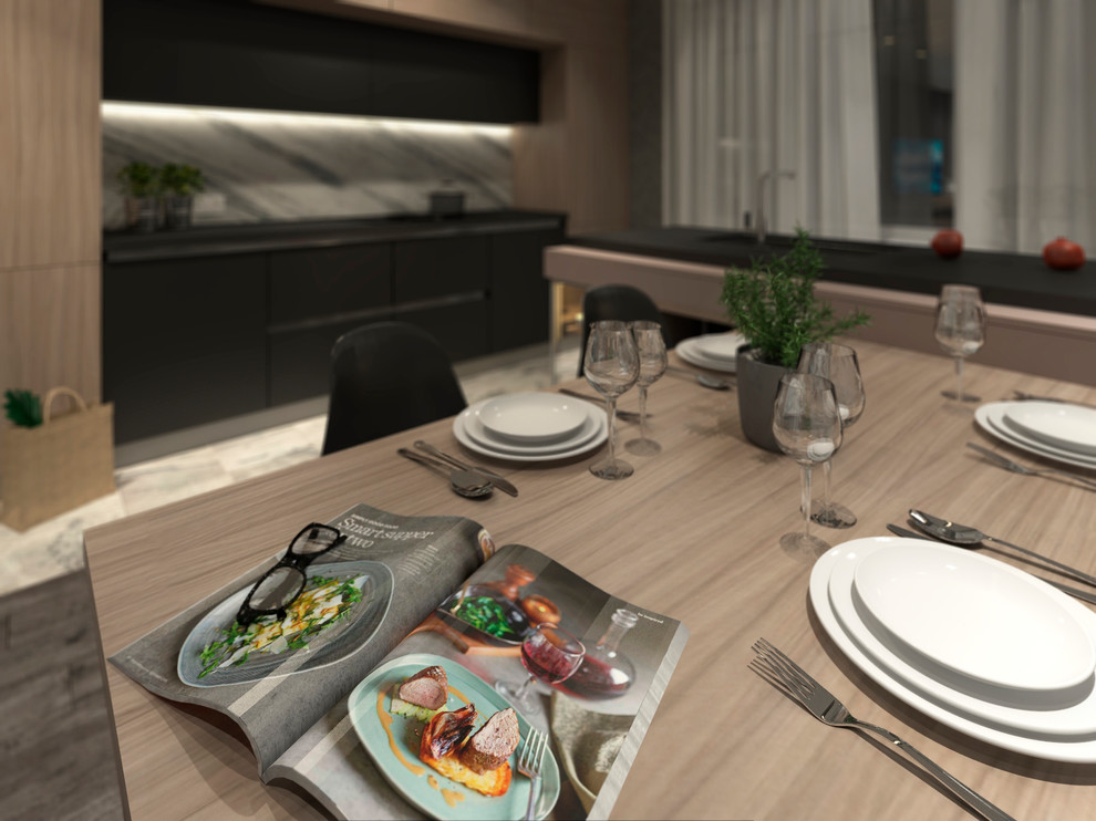 Кухня с островом