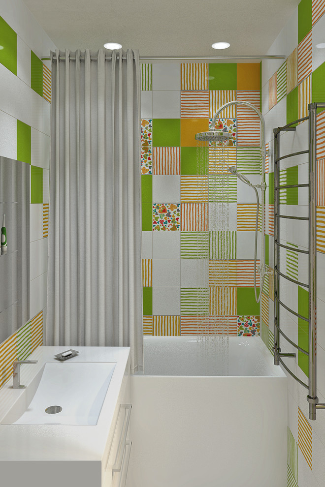 "Четверо в доме не считая собаки". Небольшая квартира для семьи в Москве.